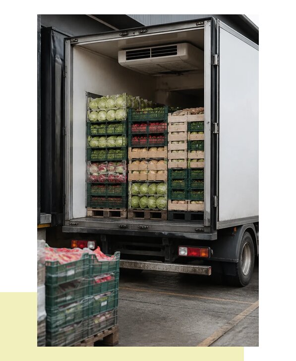 Перевозка плодоовощной продукции оптом напрямую в Люберцы